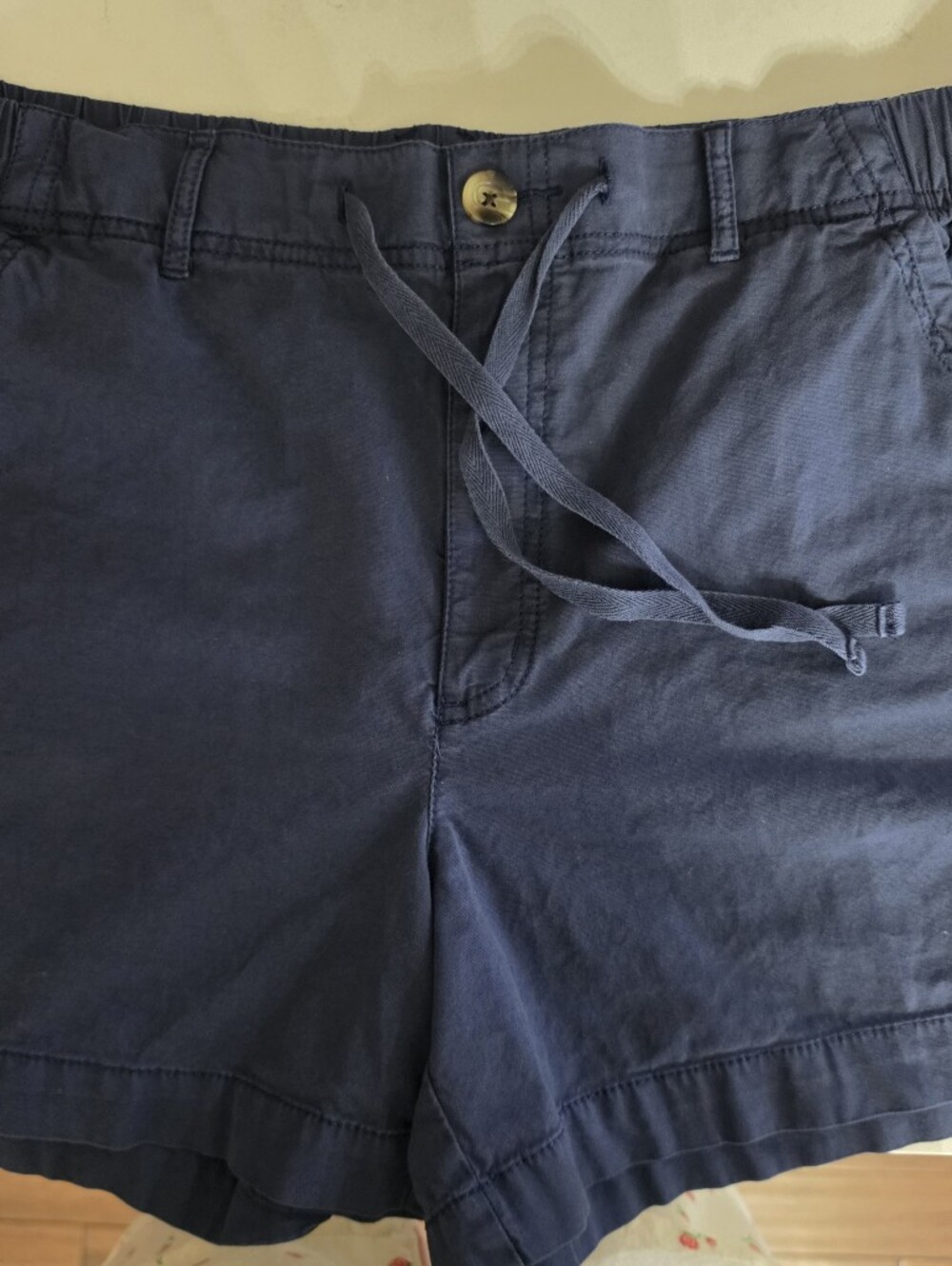 Sonoma Navy Blue Women's Drawstring Shorts